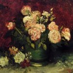 Bowl with Peonies and Roses