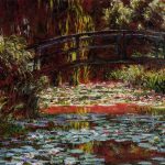 The Japanese Bridge the Bridge over the Water Lily Pond