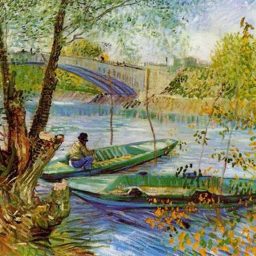 Fishing in the Spring Pont de Clichy