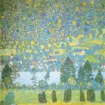 Unterach on Lake Attersee