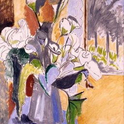 Bouquet of Flowers on a Veranda 1912