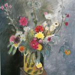 Bouquet of mixed flowers 1917