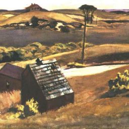 Burly Cobb Hen Coop and Barn by Edward Hopper