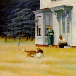 Cape Cod Evening by Edward Hopper