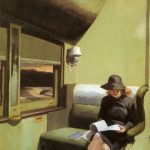 Compartment Car by Edward Hopper