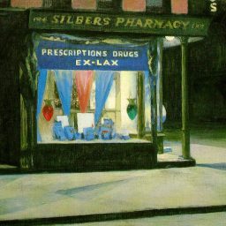 Drug Store, 1927 by Edward Hopper
