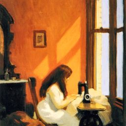 Girl at a Sewing Machine by Edward Hopper