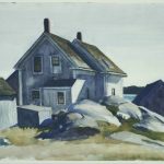 House at the Fort, Gloucester by Edward Hopper