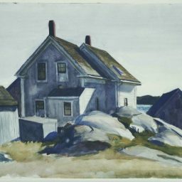 House at the Fort, Gloucester by Edward Hopper