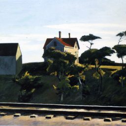 New york new haven and hartford By Edward Hopper
