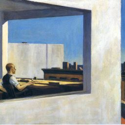 Office in a Small City, 1953 by Edward Hopper