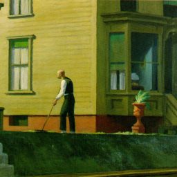 Pennsylvania coal town 1947 by Edward Hopper