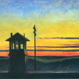 Railroad Sunset, 1929 by Edward Hopper