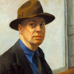 Self portrait by Edward Hopper