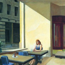 Sunlights in Cafeteria by Edward Hopper