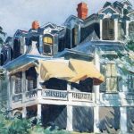 The Mansard Roof 1923 by Edward
