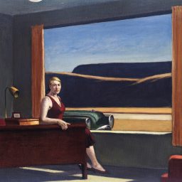 Western Motel 1957 by Edward Hopper