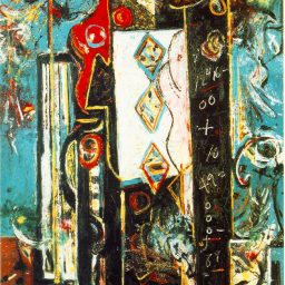 Male and Female by Jackson Pollock