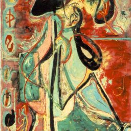 Moon Woman 1942 by Jackson Pollock