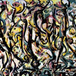 Mural by Jackson Pollock