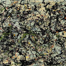 Lucifer 1947 by Jackson Pollock