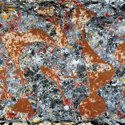 Number 7 out of the web 1949 by Jackson Pollock