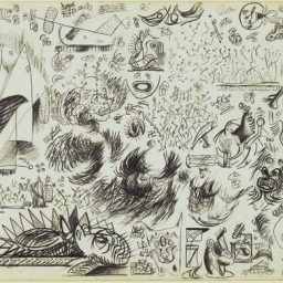 Sheet of Studies 1941 by Jackson Pollock