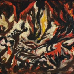 The Flame 1938 by Jackson Pollock