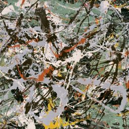 Untitled (Green Silver), 1949 by Jackson Pollock