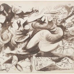 Untitled (Green Silver), 1949 by Jackson Pollock