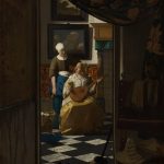 the Love Letter by Jan Vermeer