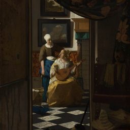 the Love Letter by Jan Vermeer