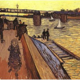 Bridge at Trinqueataille by Vincent Van Gogh