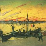 Coal Barges By Vincent Van Gogh