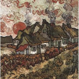 Cottages Reminiscence of the North By Vincent Van Gogh